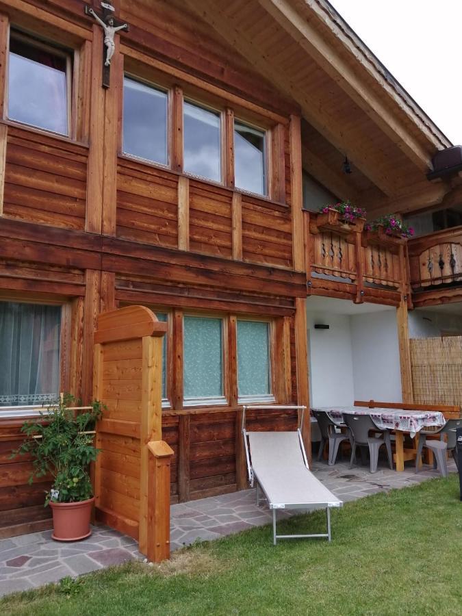 Villetta Muncion Pozza di Fassa Exteriör bild